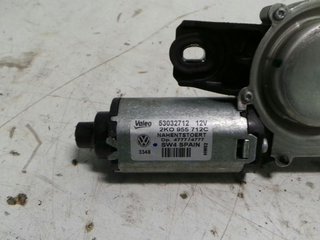 VOLKSWAGEN CADDY BASIS KASTEN RUITENWISSERMOTOR ACHTER 2009, Autos : Pièces & Accessoires, Vitres & Accessoires, Utilisé, ARN reconnu