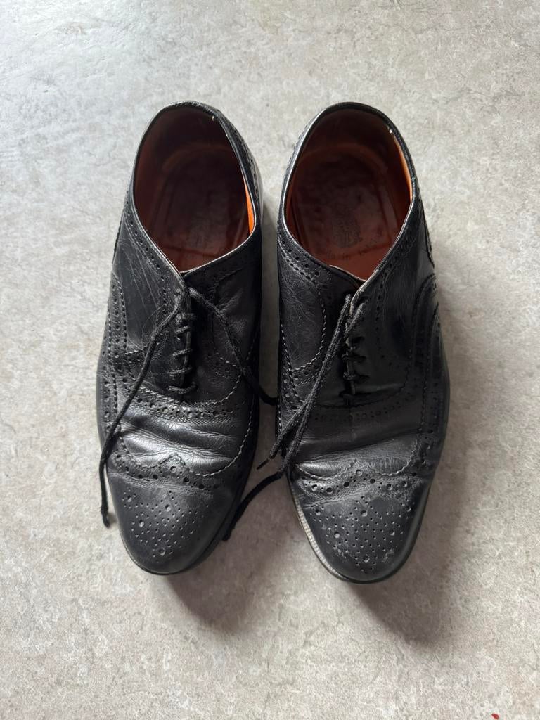 Lederen Herenschoenen 42, Ophalen of Verzenden, Zo goed als nieuw