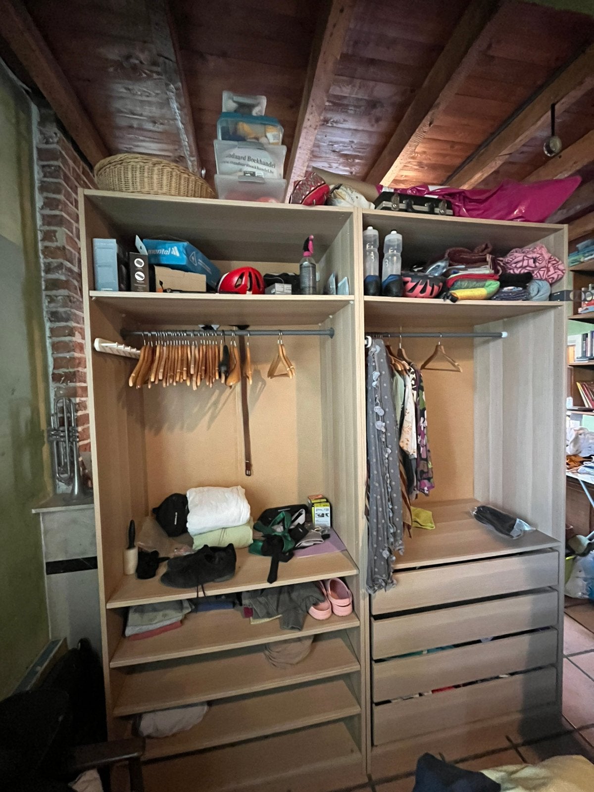 Twee IKEA kasten, Enlèvement, Utilisé