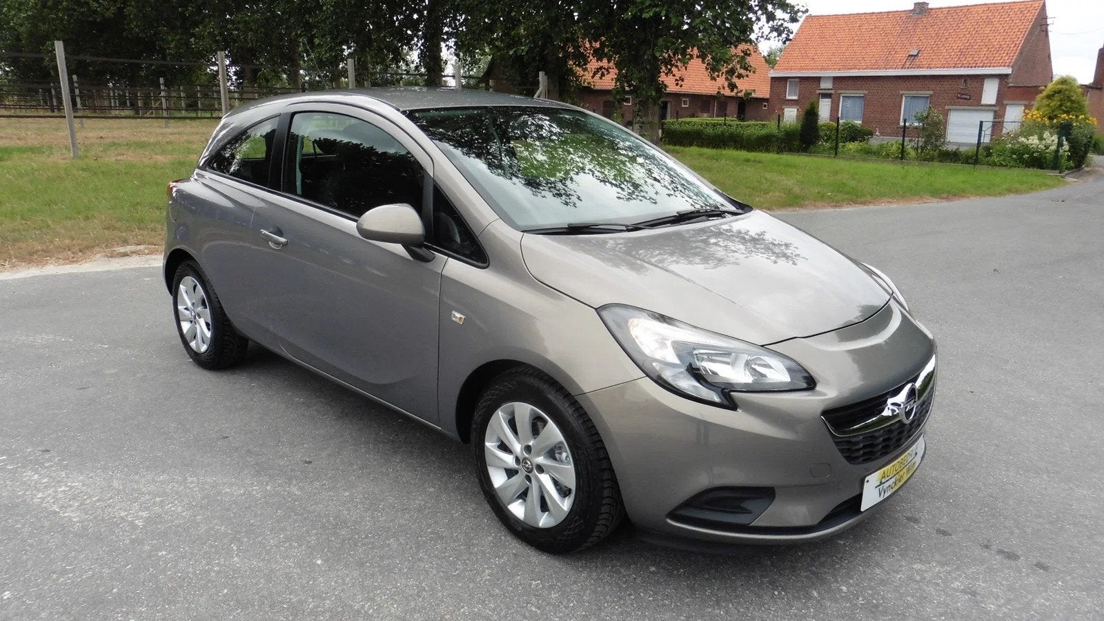 Opel Corsa 51000km +airco+parkeersensoren, Autos, 121 g/km, Argent ou Gris, Achat, 90 ch