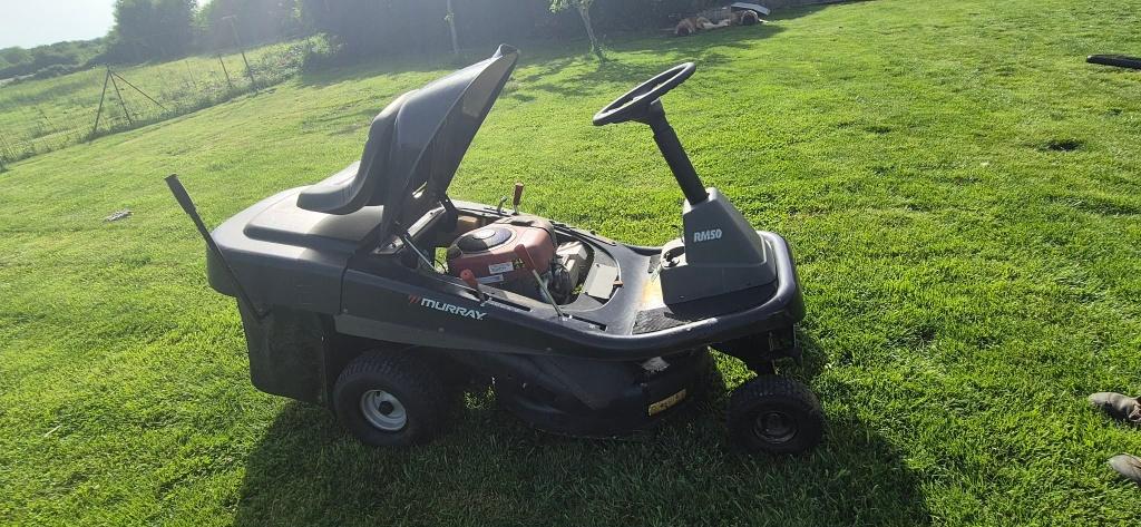 Tracteur tondeuse Murray rm50 vend échange possible, Enlèvement, Utilisé, Démarrage électrique, Moins de 90 cm