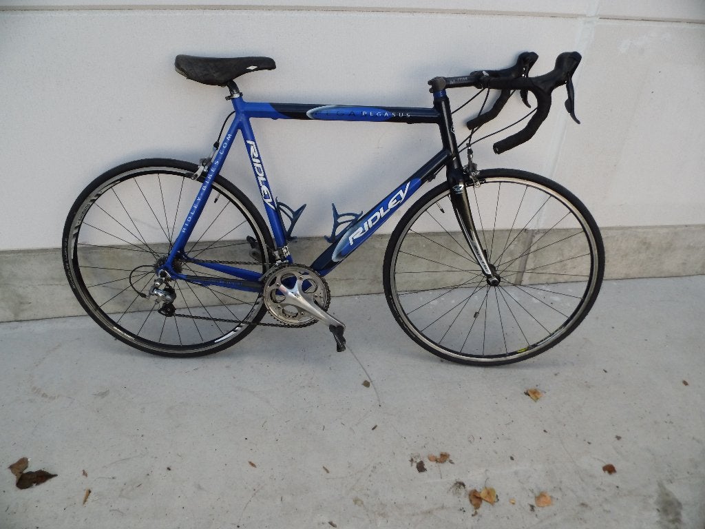 Schitterende Ridley Pegasus racefiets, 28 inch, Gebruikt, Velgrem, 15 tot 20 versnellingen