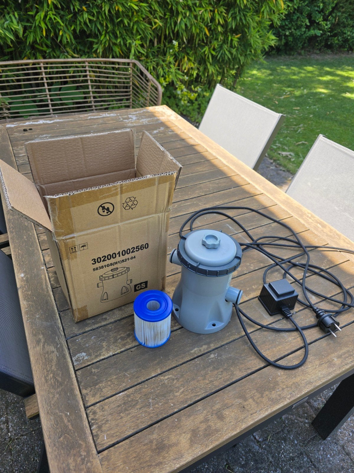 Bestway filterpomp te koop model 58381, Ophalen, Filter