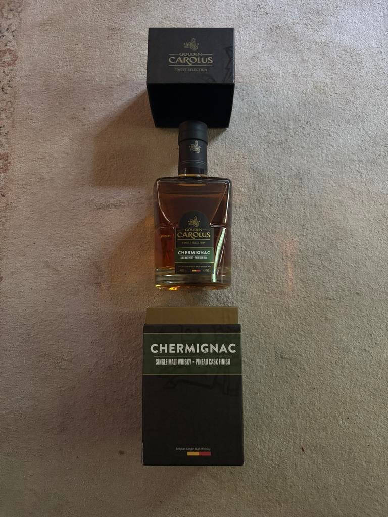 Gouden Carolus Charmignac stokerij Molenberg, Verzamelen, Ophalen, Zo goed als nieuw