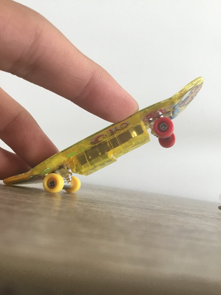 Fingerboard (mini skateboard), Enlèvement, Utilisé