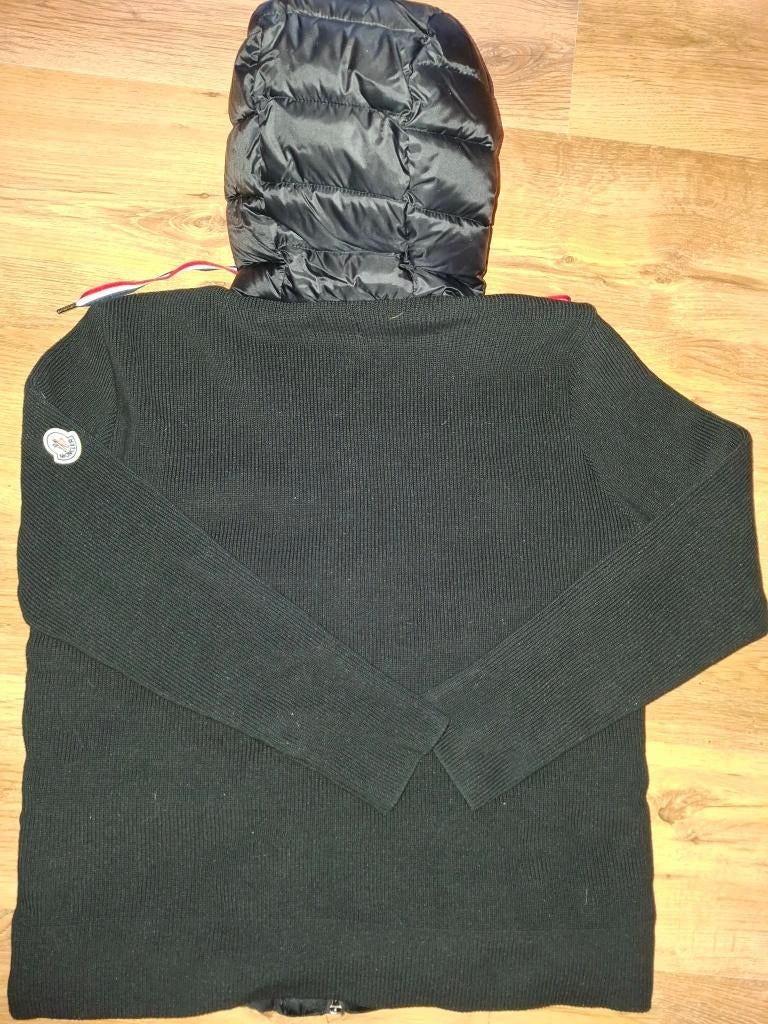 Moncler Jas, Maat 52/54 (L), Moncler, Zwart, Ophalen of Verzenden