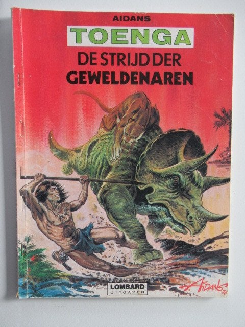 toenga...nr.6..de strijd der geweldenaren, Ophalen of Verzenden, Gelezen