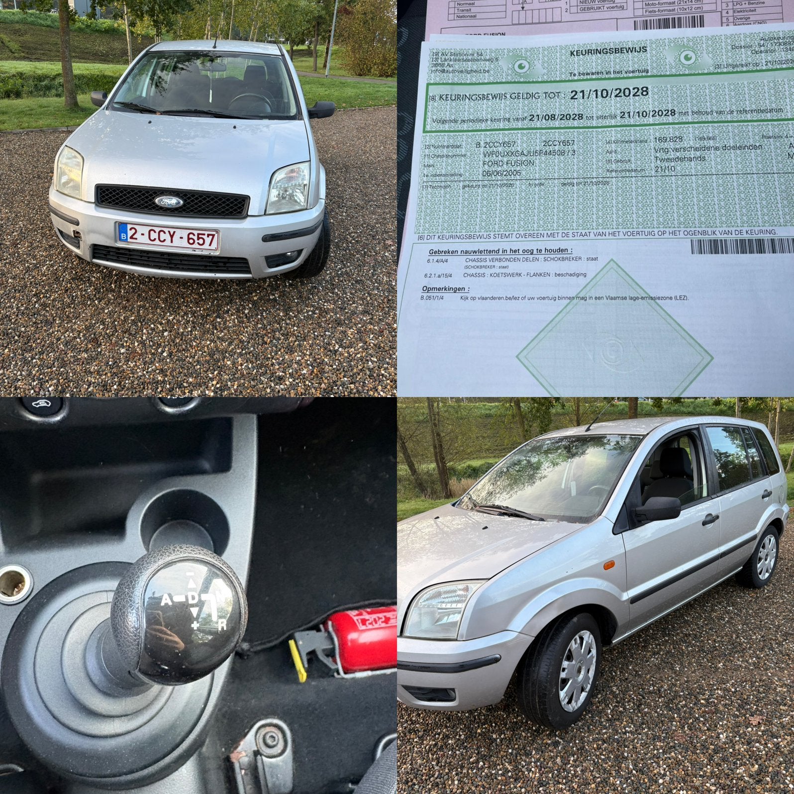 Ford fusion, Auto's, 1354 cc, Stof, 5 zetels, Particulier