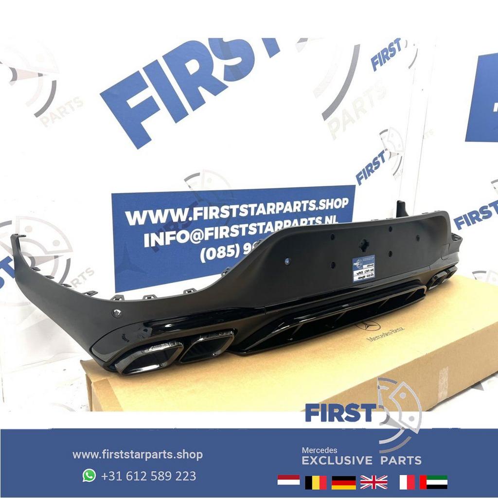 W253 C253 GLC63 AMG DIFFUSER voor Mercedes GLC Klasse AMG GL, Auto-onderdelen, Gebruikt, -, Ophalen of Verzenden, -