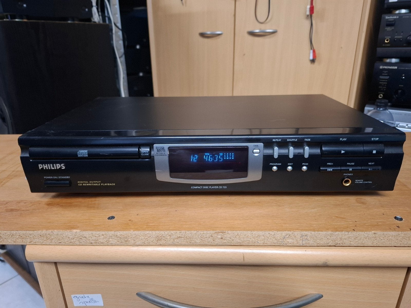 prachtige cd speler Philips volledig na gezien koopje, Audio, Tv en Foto, Ophalen, Philips