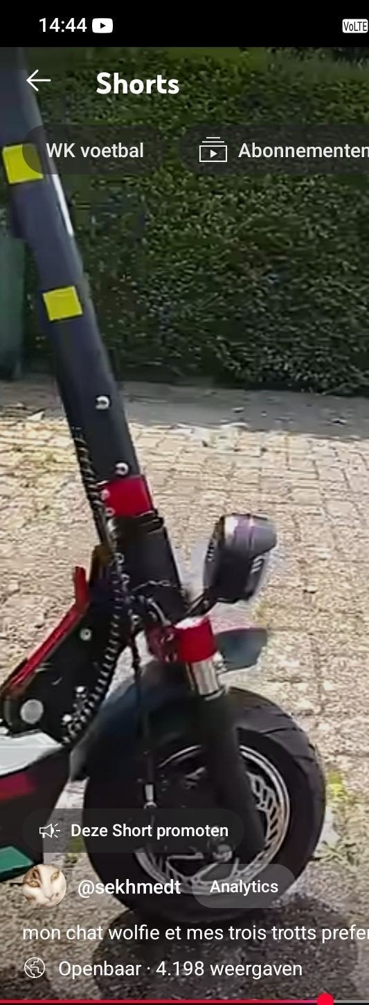 Electric scooter boyueda q7promax, Fietsen en Brommers, Ophalen