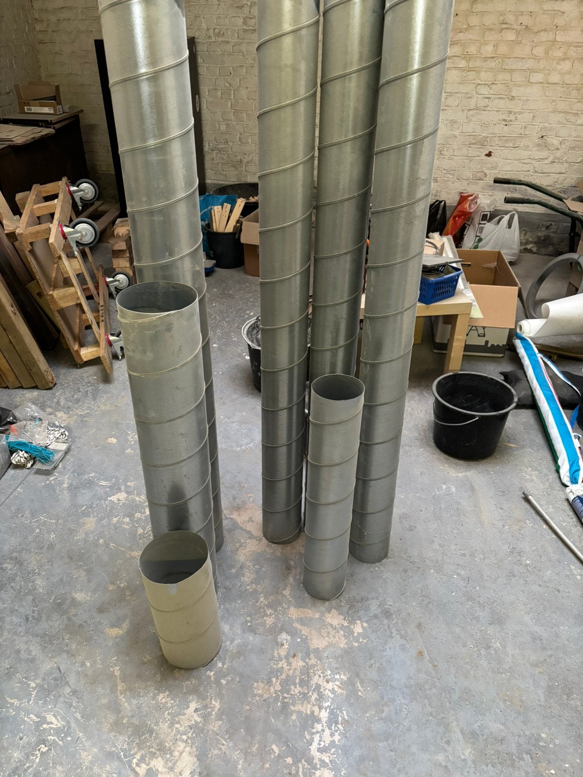 Tuyaux et raccords de ventilation, Bricolage & Construction, Ventilation & Extraction, Neuf, Enlèvement
