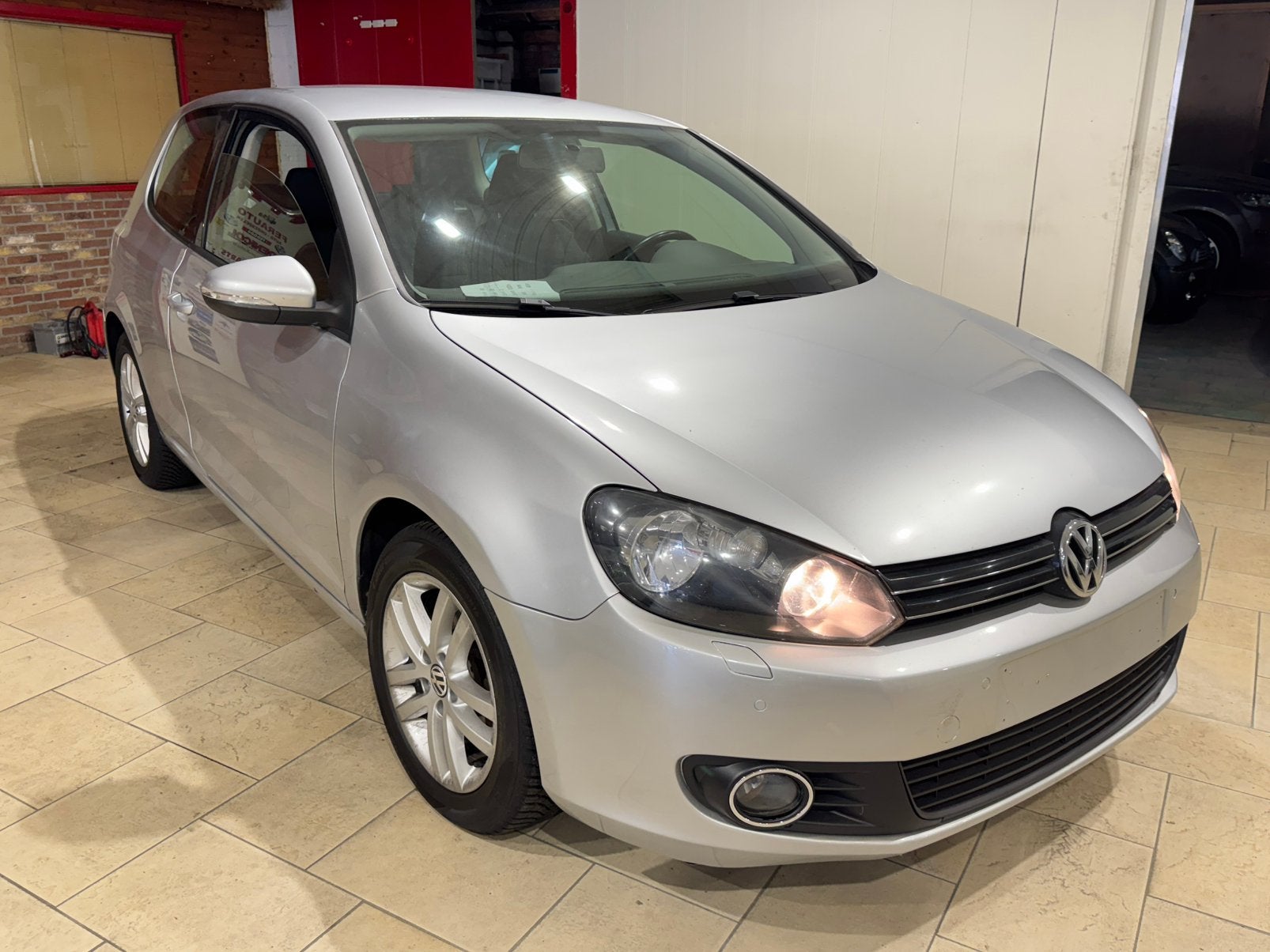 Vw Golf 6 Benzine 1.4 Met 145.000Km Gekeurd vv 1jaargarantie, Elektrische ramen, Handgeschakeld, Zilver of Grijs, Euro 5