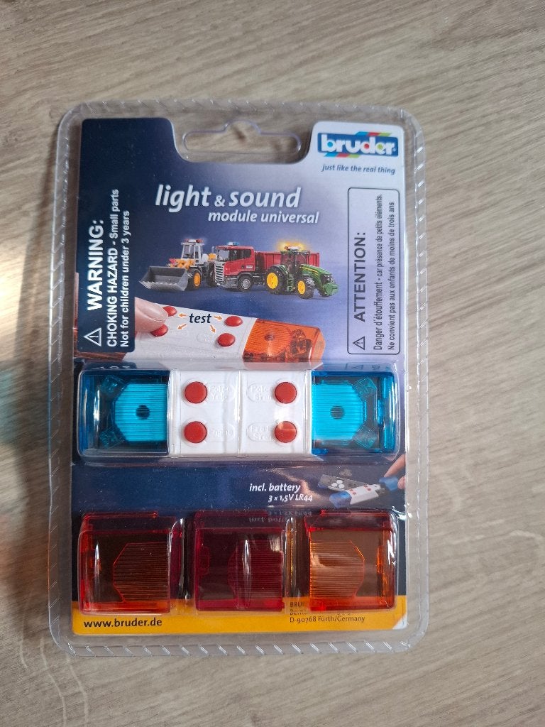 Bruder licht en geluid, Kinderen en Baby's, Ophalen, Nieuw