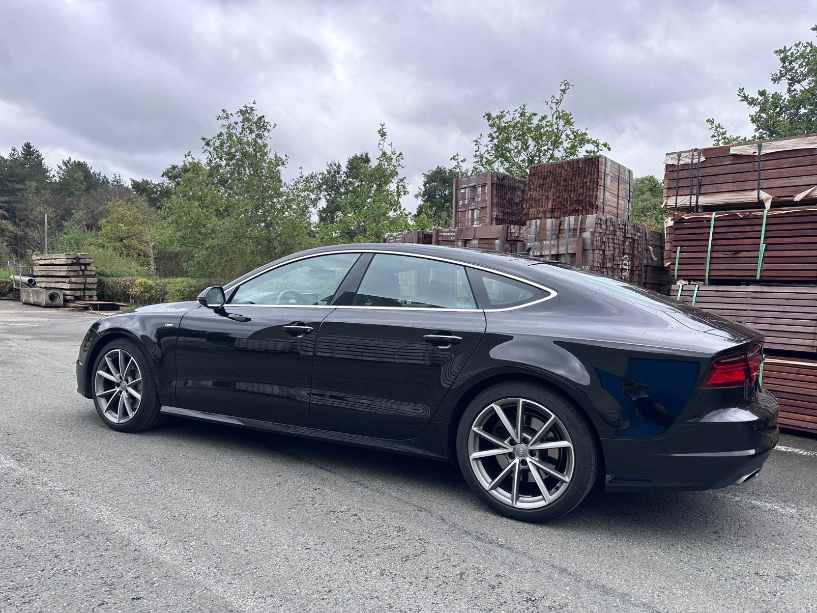 Audi A7 3.0 TDi Quattro S Line Keyless Led Navi Alcantara, Autos, A7, Achat, 2969 cm³, Noir
