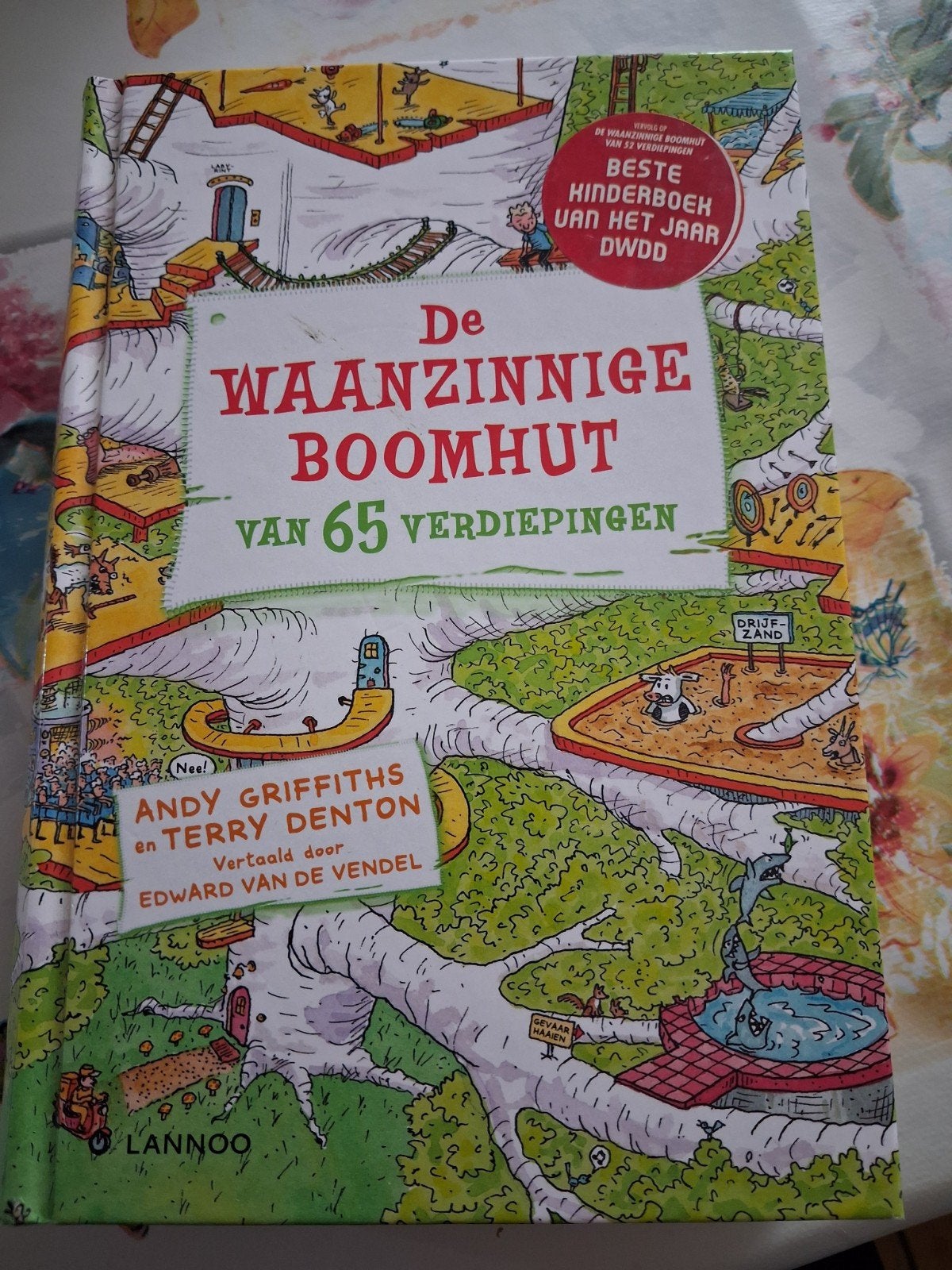 Andy Griffiths - De waanzinnige boomhut van 65 verdiepingen, Boeken, Ophalen of Verzenden, Andy Griffiths