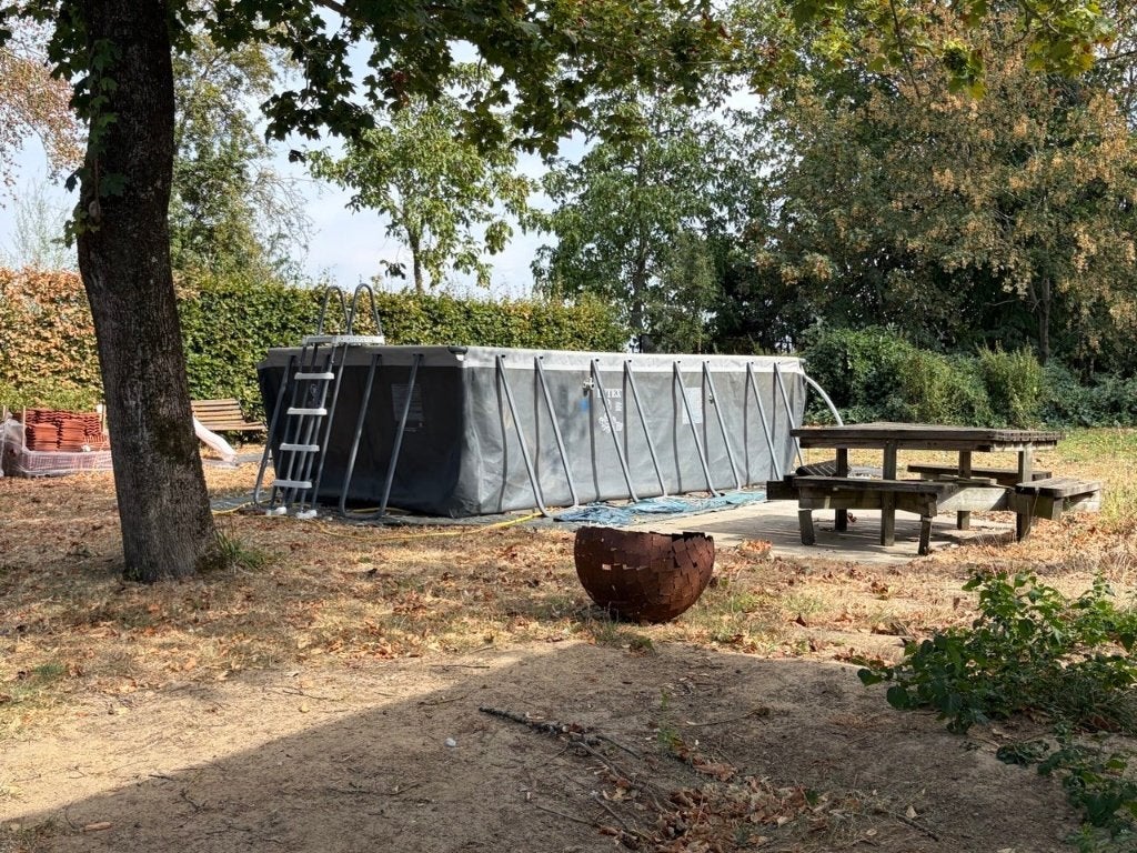 Intex, Jardin & Terrasse, Carré, Enlèvement, Utilisé, 400 cm ou plus