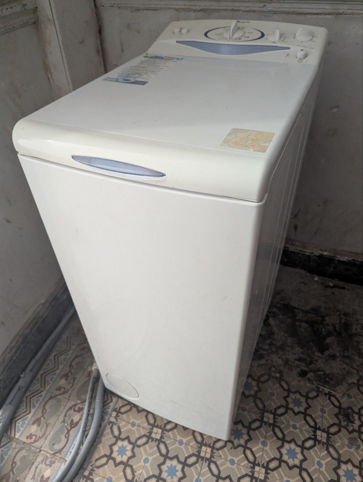 Lave-linge Whirlpool à chargement par le dessus, Bricolage & Construction, Systèmes d'alarme, Enlèvement ou Envoi