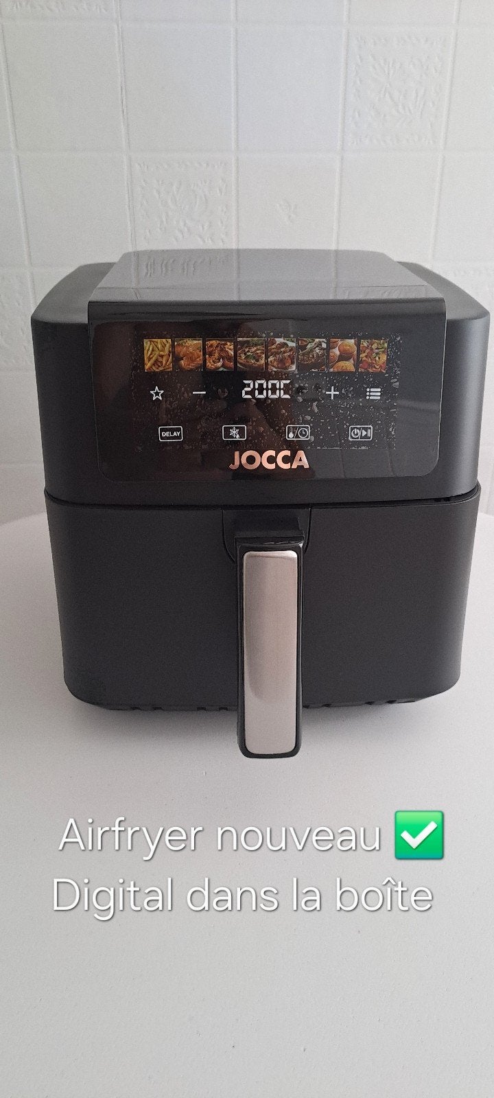 Airfryer Jocca nouveau ✅️ dans la boîte ️a saisir ↙️, Enlèvement, Neuf, Friteuse à air, 1500 grammes ou plus
