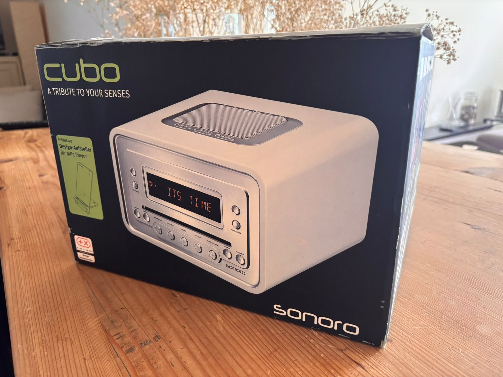 Sonoro Cubo radio/CD-speler, Ophalen, Zo goed als nieuw, Radio