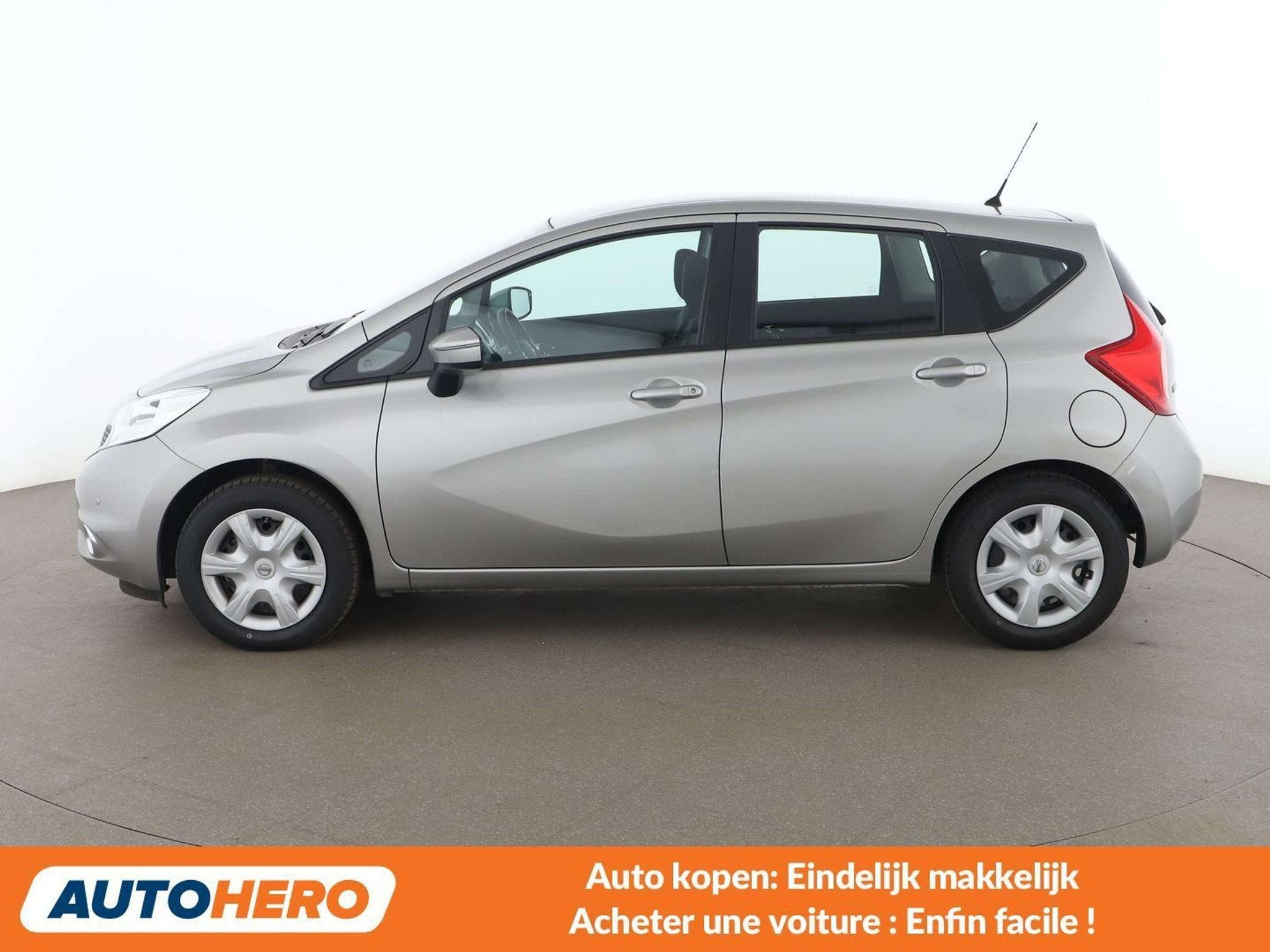 Nissan Note 1.2 Acenta (bj 2015), Auto's, Nissan, Voorwielaandrijving, Stof, Gebruikt, Zwart