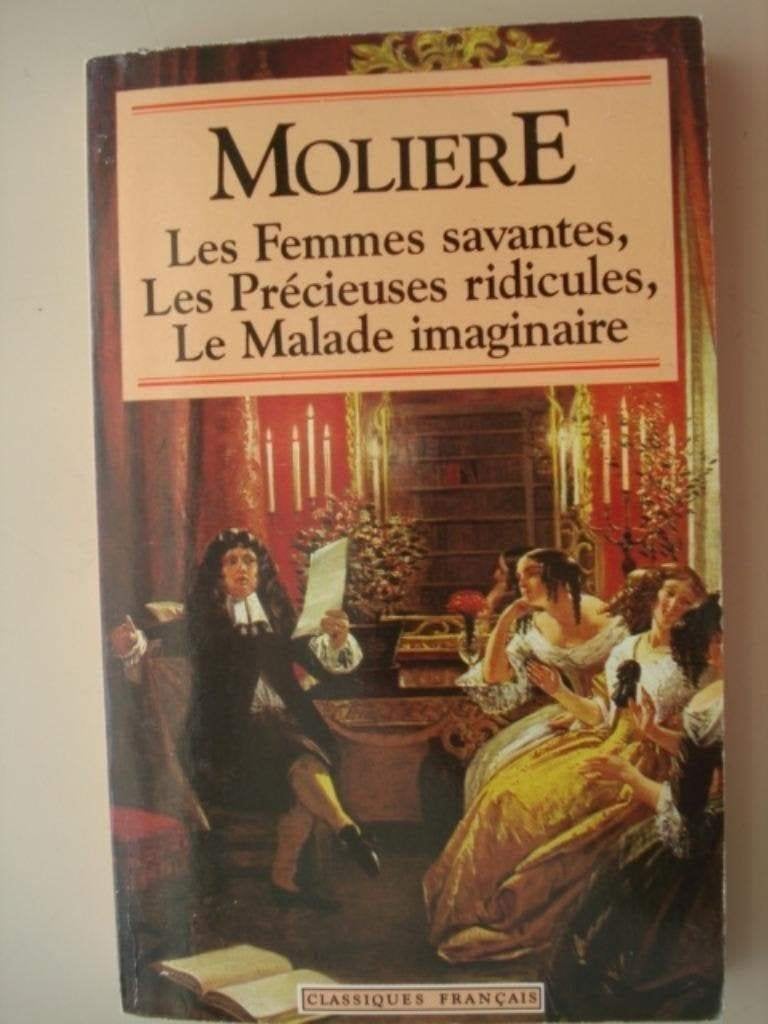 12. Molière Femmes savantes Précieuses ridicules malade imag, Jean-Baptiste Poquelin, Utilisé, Europe autre, Envoi