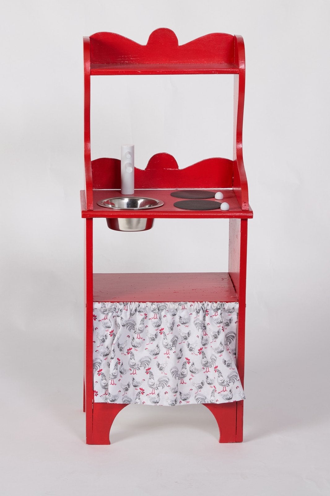 Nieuwe houten keuken voor kinderen St Nicolas Noël, Ophalen, Nieuw, Popje