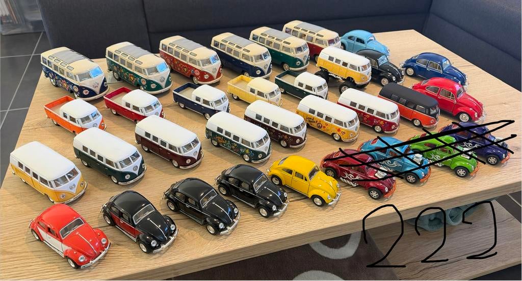 Volkswagen Verzameling kevers en busjes, Ophalen, Zo goed als nieuw