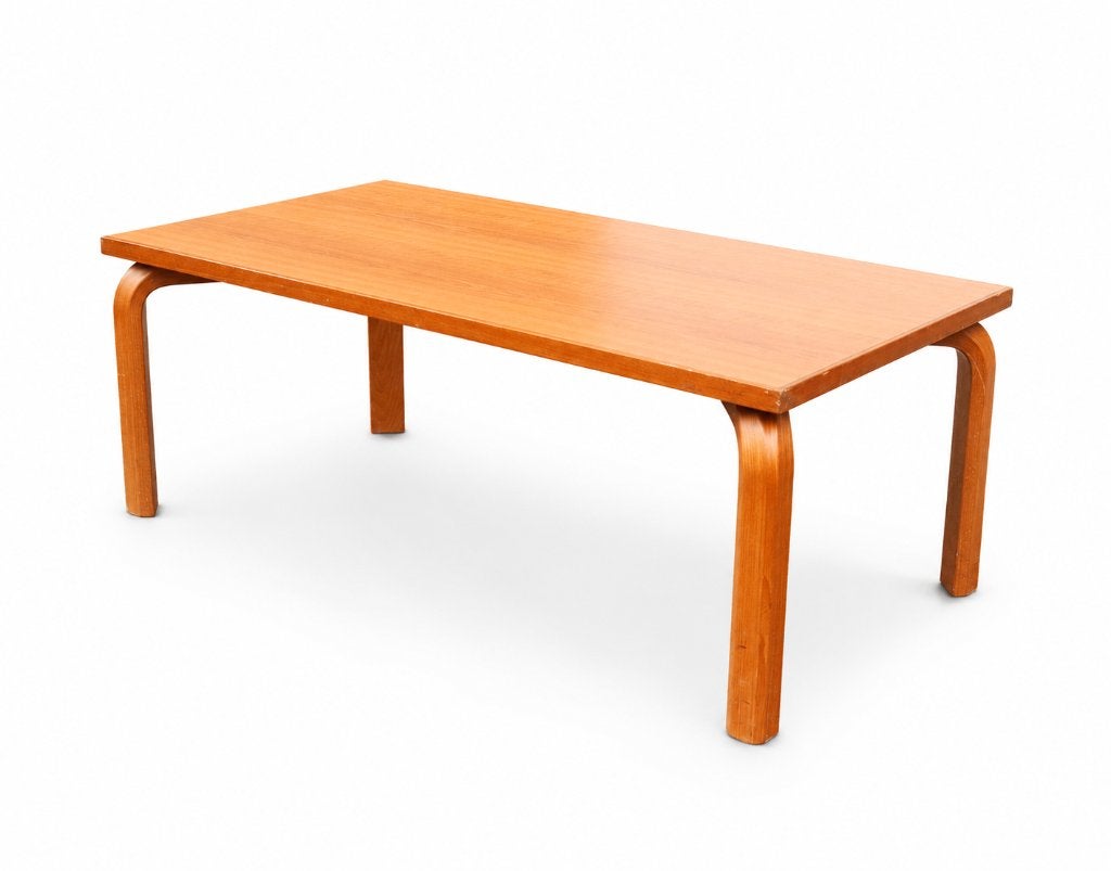 Vintage Deense salontafel Farstrup, Ophalen, Hout