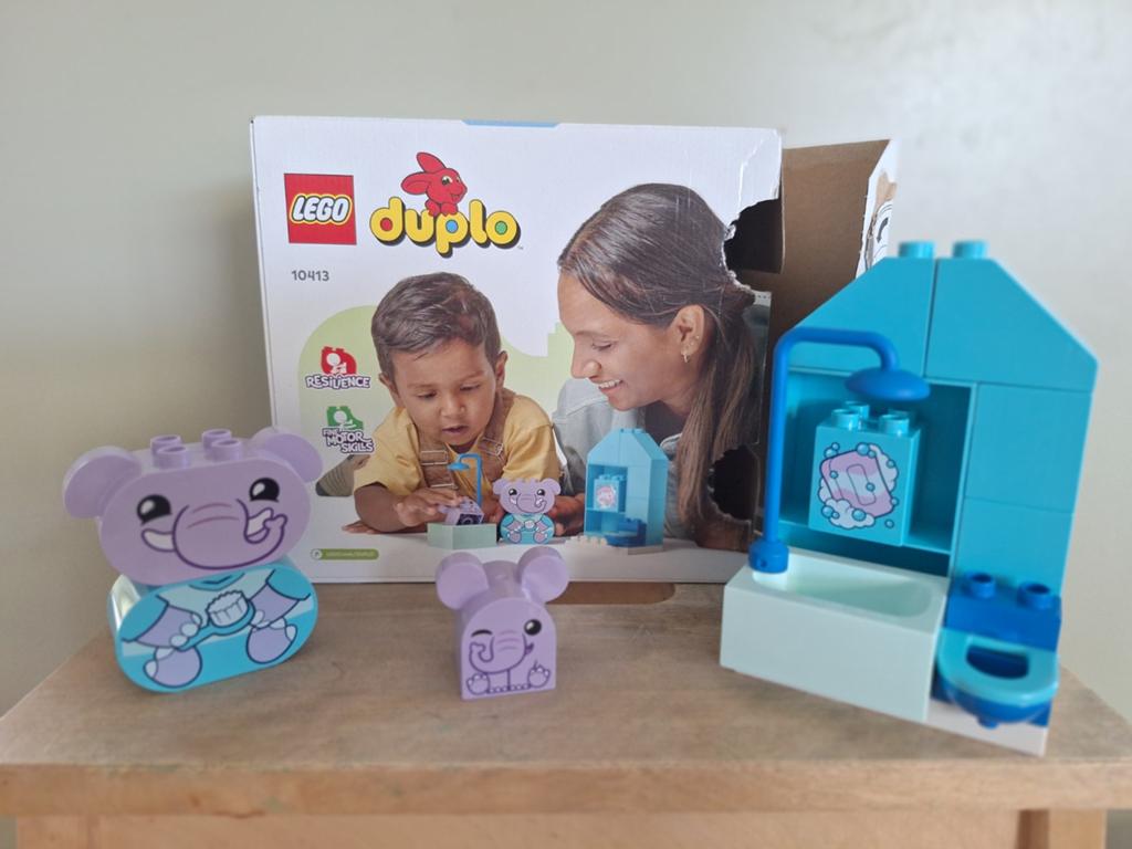 LEGO DUPLO – Dagelijkse gewoontes: in bad, Ophalen