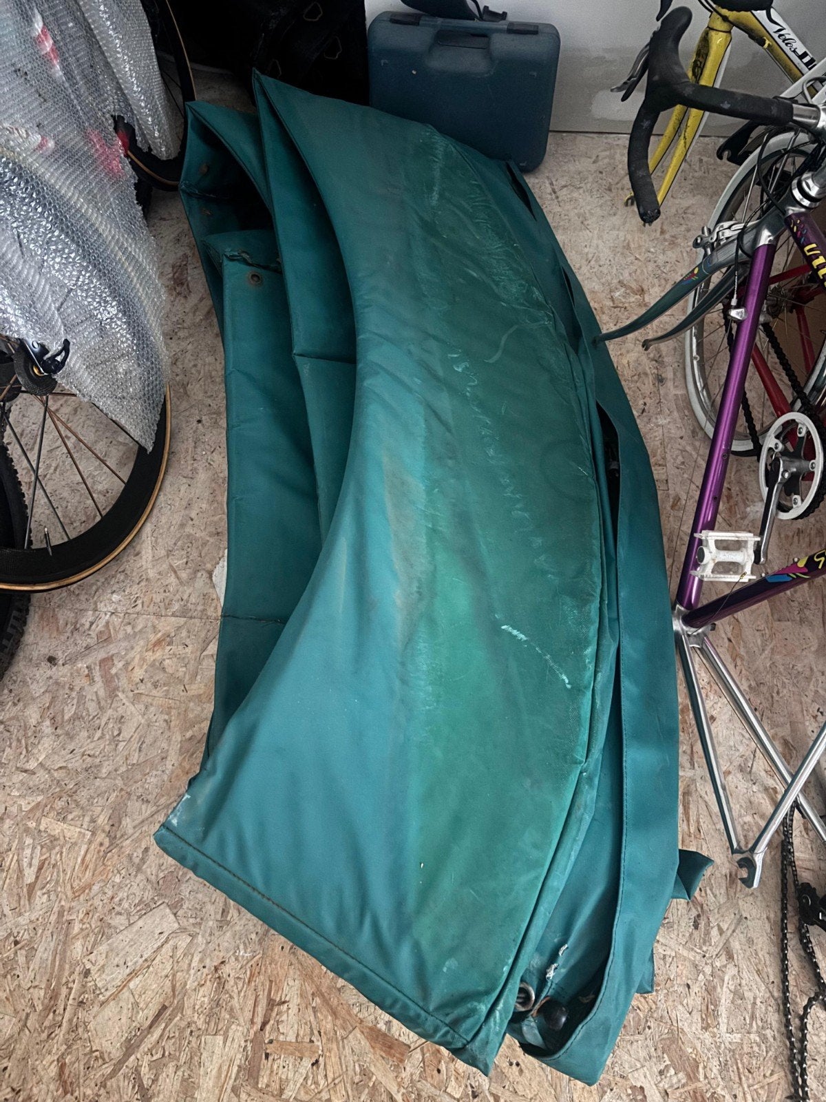 BERG Grand Favorit 520 trampoline + net, Enlèvement