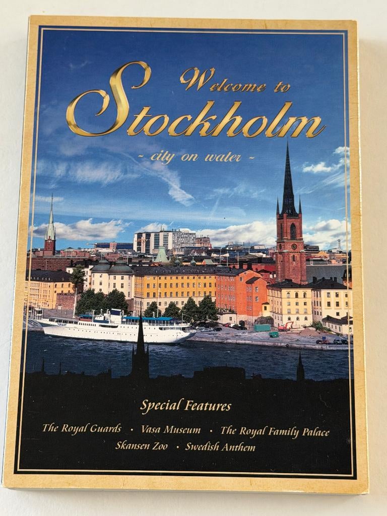 Welcome To Stockholm - City On The Water DVD, Alle leeftijden, Ophalen of Verzenden, Gebruikt, Overige typen