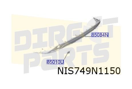 Nissan X-Trail (9/22-) Skidplate Achterbumper Origineel! 850, Autos : Pièces & Accessoires, Carrosserie & Tôlerie, Pare-chocs