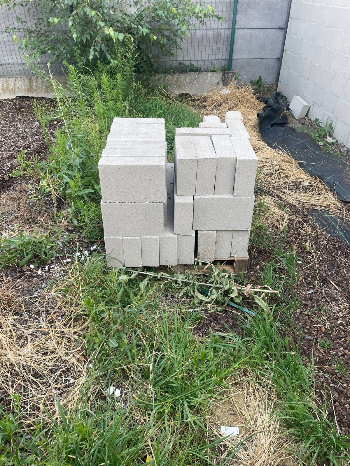 Betonblok 9x19x29, Ophalen, Nieuw, Bakstenen