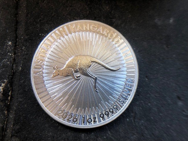 2026 Australia Kangaroo - tube 25 x 1 oz silver sealed, Ophalen of Verzenden, Zilver
