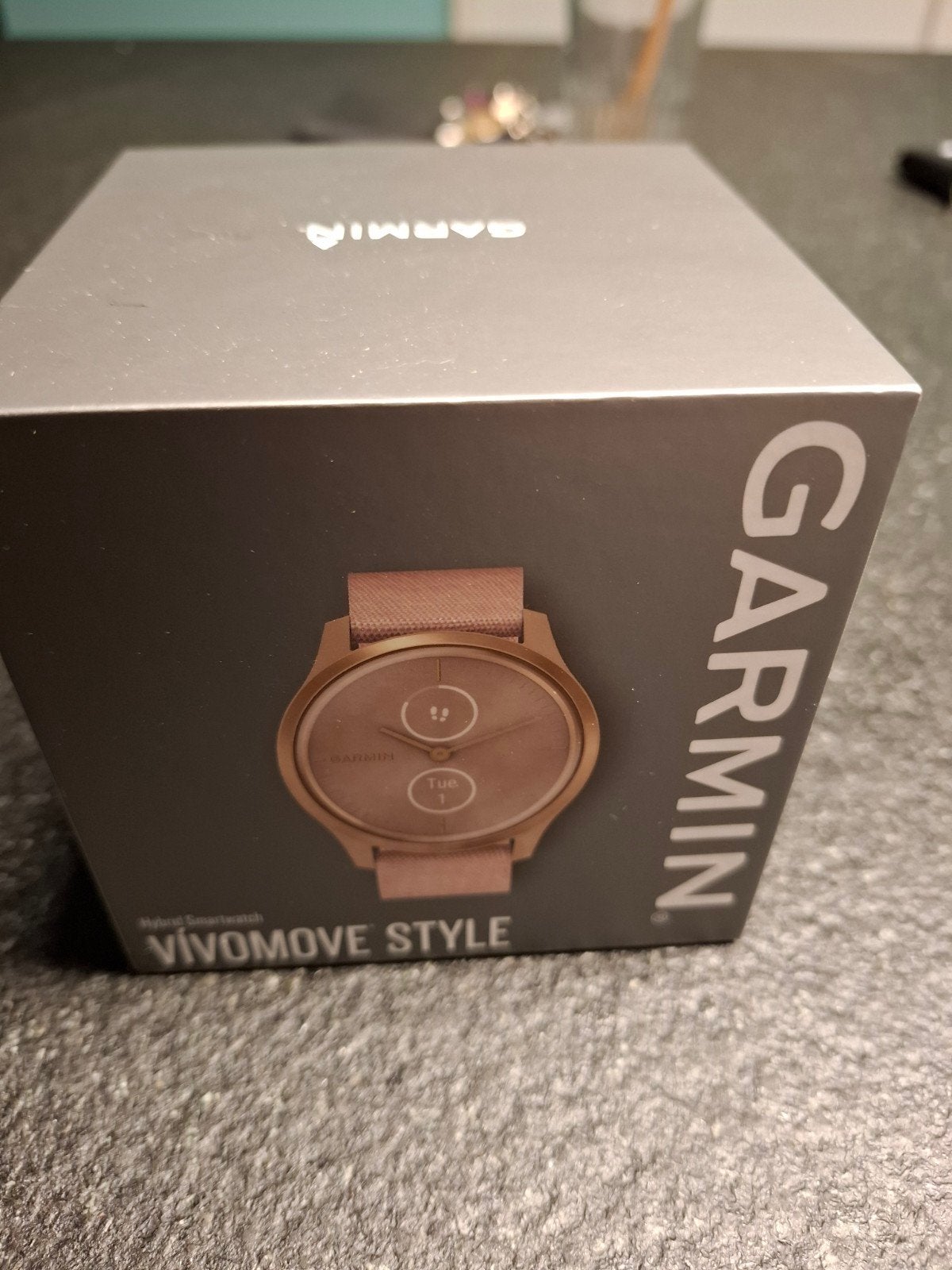 garmin vivomove style, Ophalen, Stressniveau, Gebruikt, Garmin