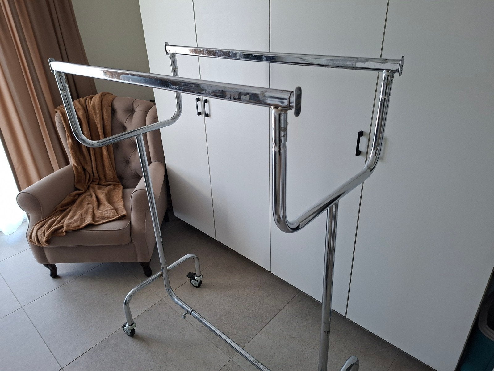 dubbel kledingrek, Enlèvement, Utilisé