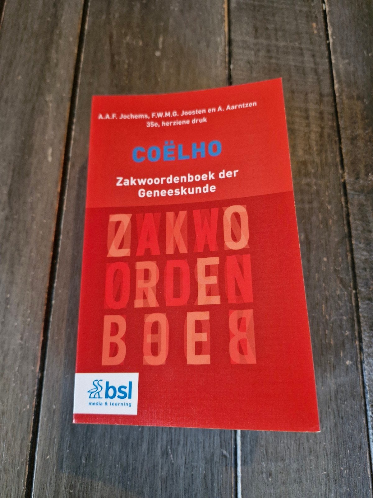 Handboek zakwoordenboek der geneeskunde, Boeken, Ophalen