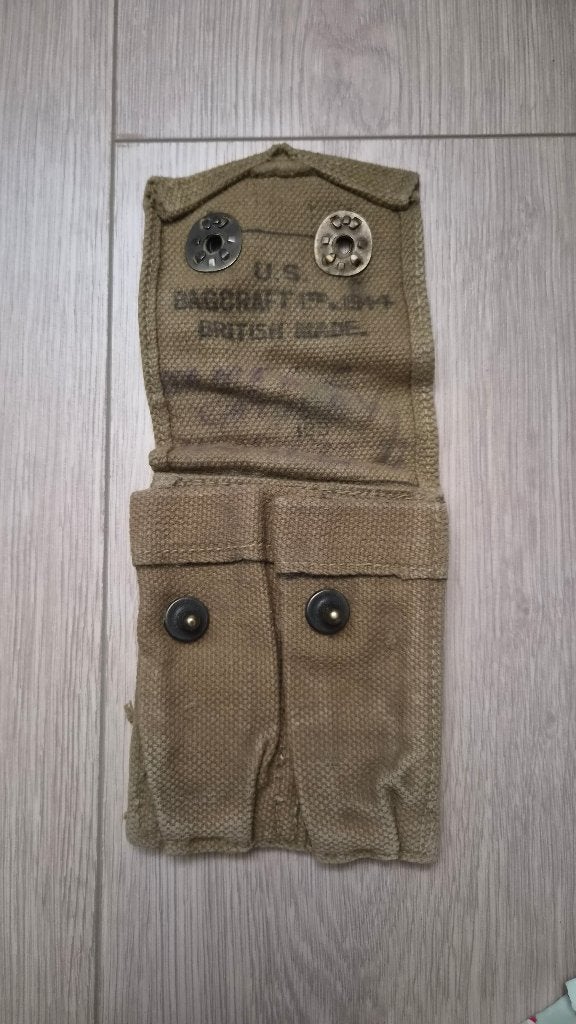 Pochette de munitions .45, Bagcraft 1944, Britisch Made US, Collections, Envoi