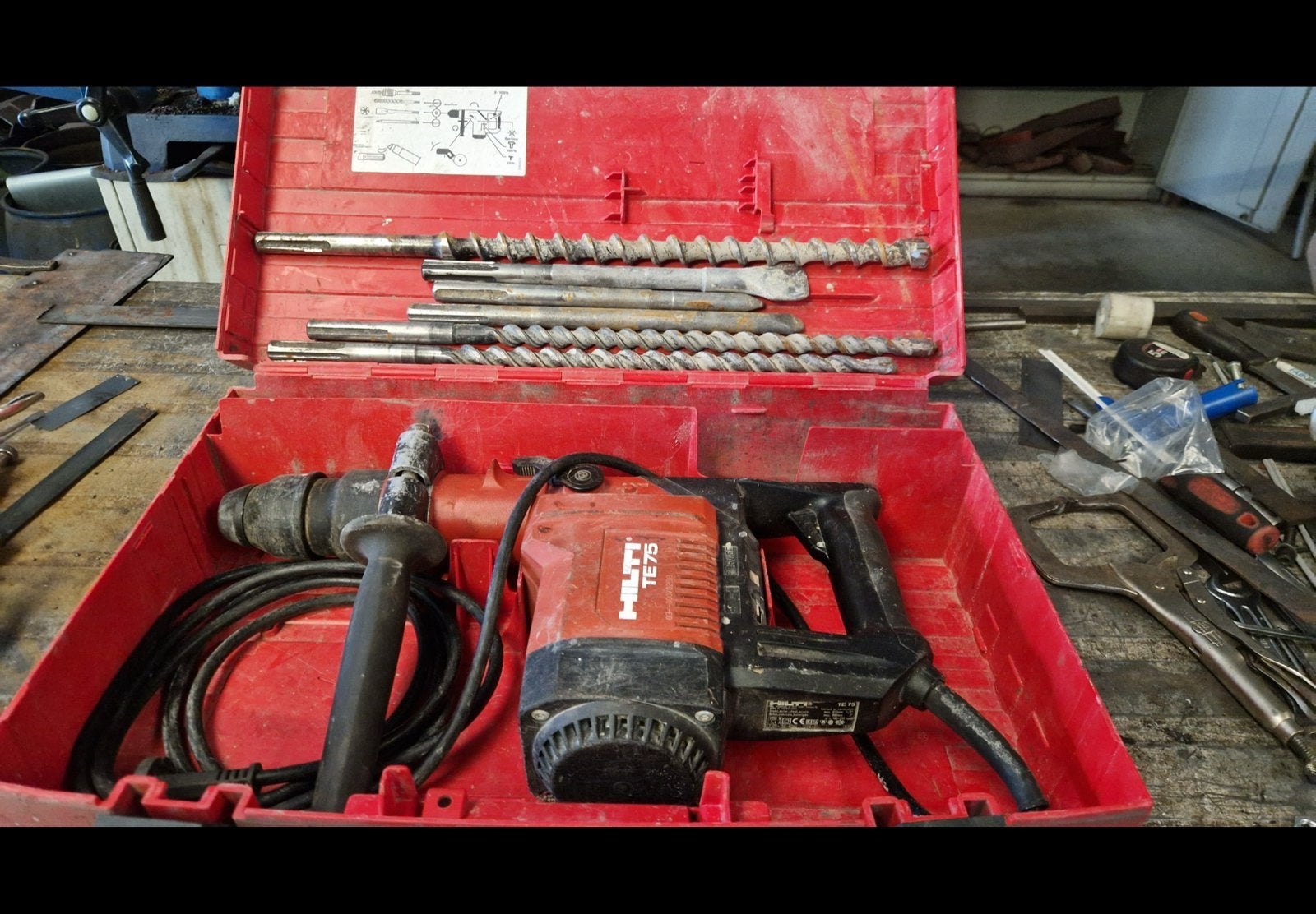 Hilti TE 75, Bricolage & Construction, Outillage | Foreuses, Enlèvement, Comme neuf