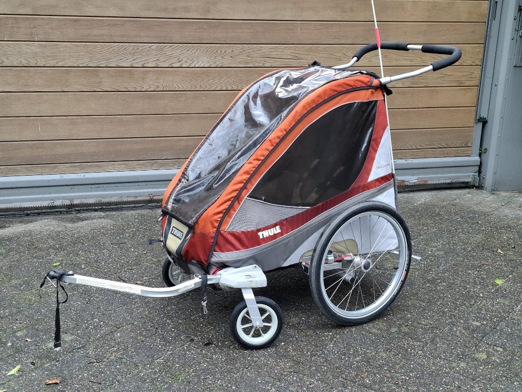 fietskar buggy Thule, Ophalen, Gebruikt, Vering, 20 tot 40 kg