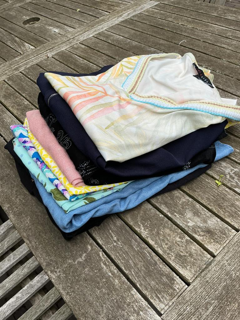 10 T shirts dames, maat XL, Kleding | Dames, Blouses en Tunieken, Ophalen of Verzenden, Gedragen, Maat 42/44 (L)