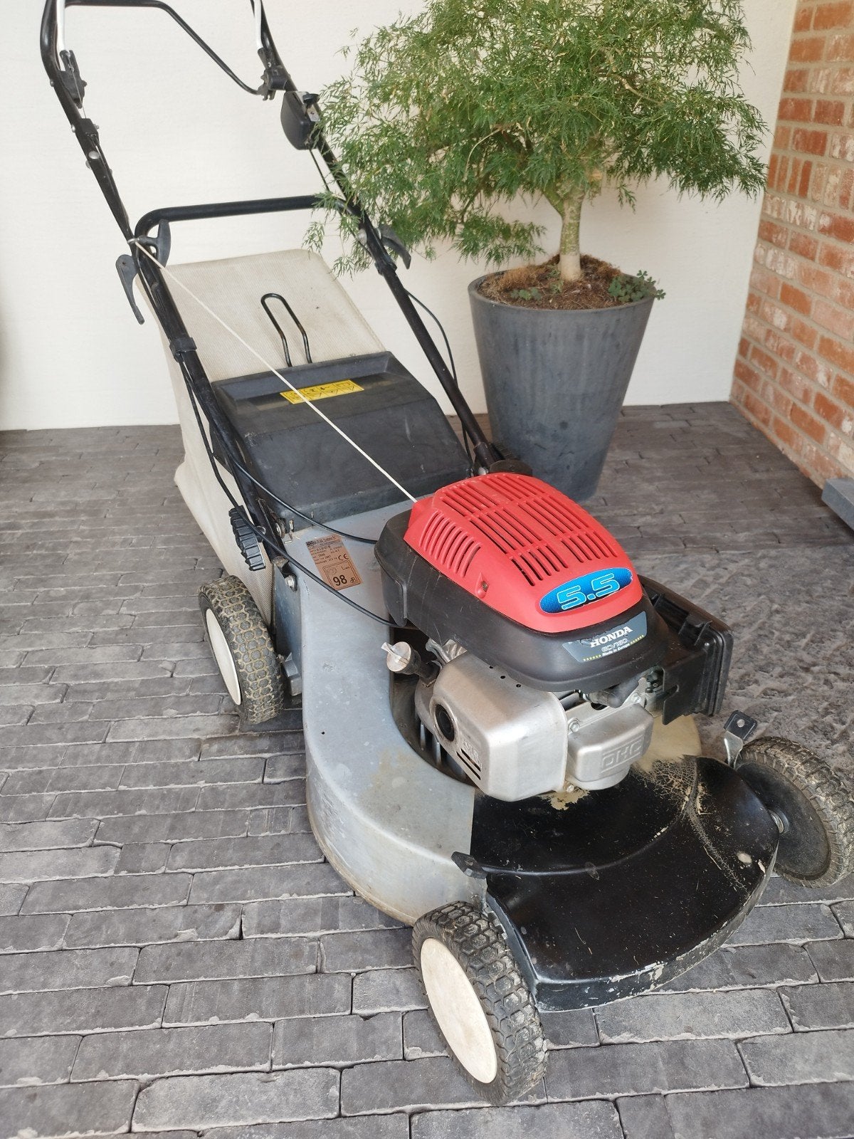 honda grasmaaier, Enlèvement