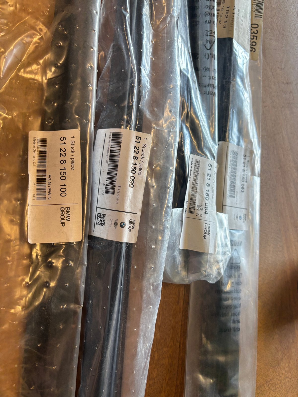 Onderdeurlijsten OEM BMW E38 7-serie, Ophalen, Zo goed als nieuw