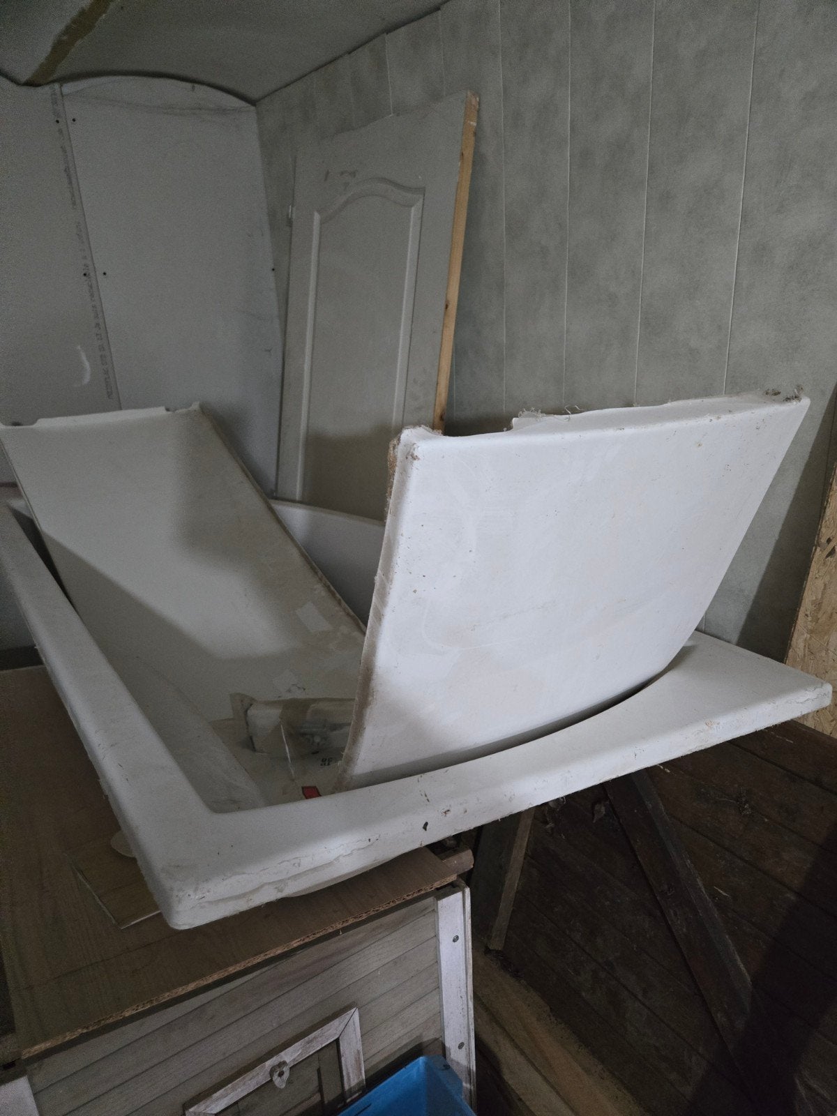 baignoire, Enlèvement, Comme neuf, Avec baignoire