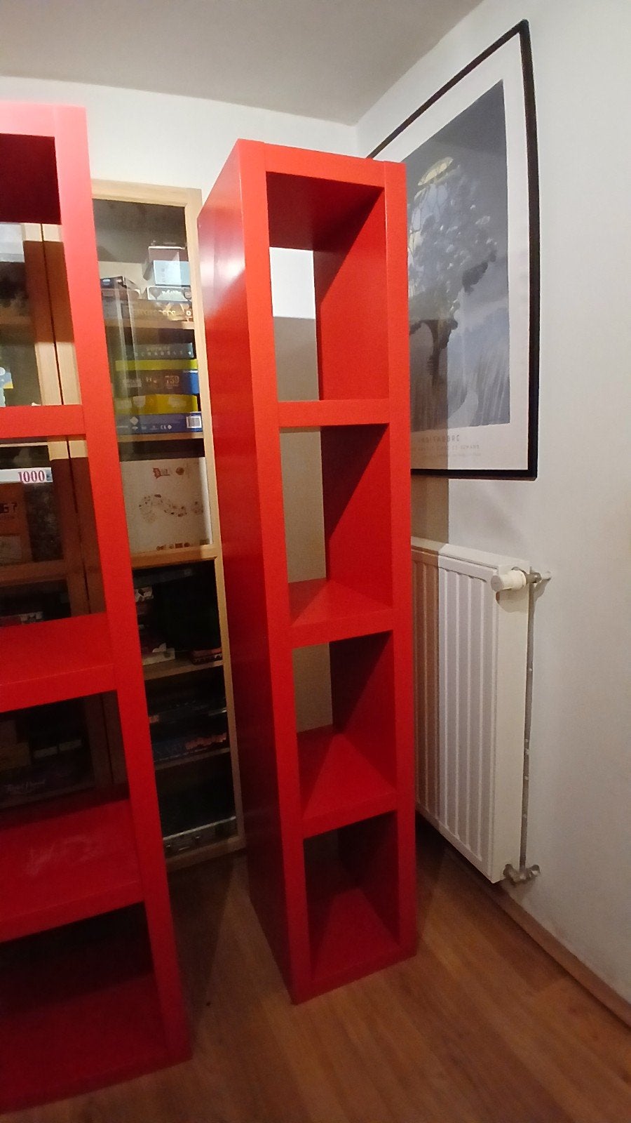 étagère ikea rouge 35 cm x 190 cm, Ophalen, Minder dan 50 cm, Gebruikt, 150 tot 200 cm