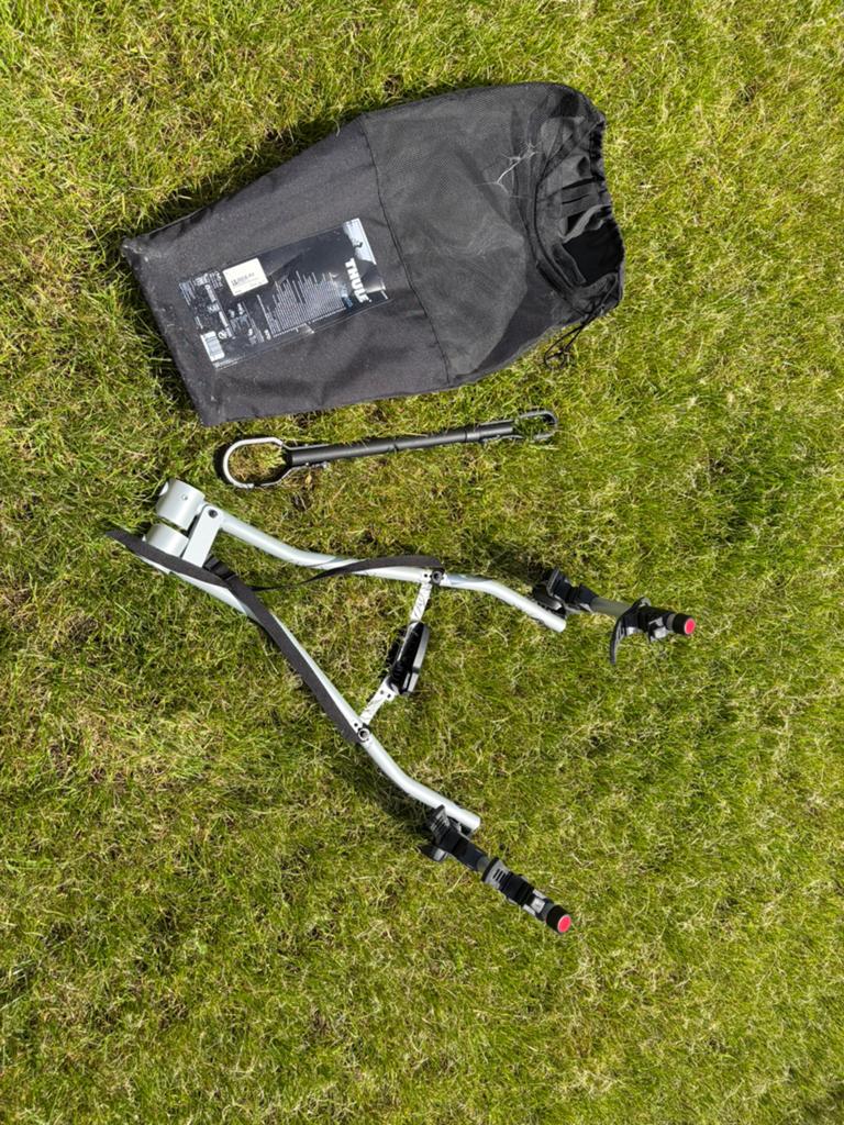 Thule xpress fietsendrager trekhaak, Ophalen, Brede banden, Zo goed als nieuw, 2 fietsen