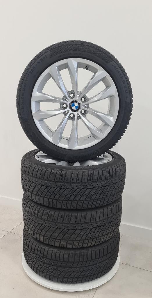 Te koop: BMW Velgen Styling 609 – 18 inch + Banden, Ophalen, 18 inch, 245 mm, Banden en Velgen