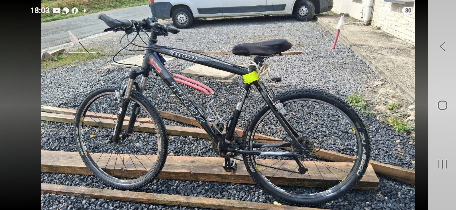 Vtt Trek alu shimano,  magura, mavic, Enlèvement, 26 pouces