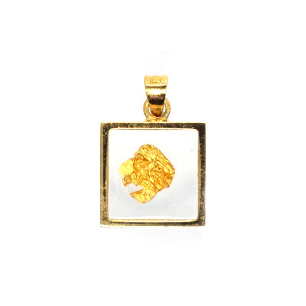 Bijzondere hanger met goudfragment, Ophalen, Goud, Goud